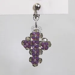 Clips  - Silver 925 - Earrings Trevina - Clips  - Silver 925 - Argent 925